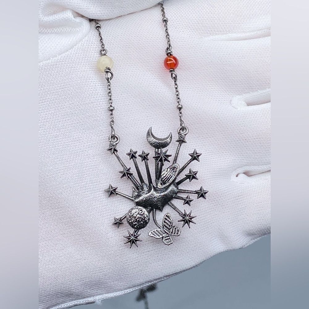 Valentino Garavani Universal Metal Pendant Necklace